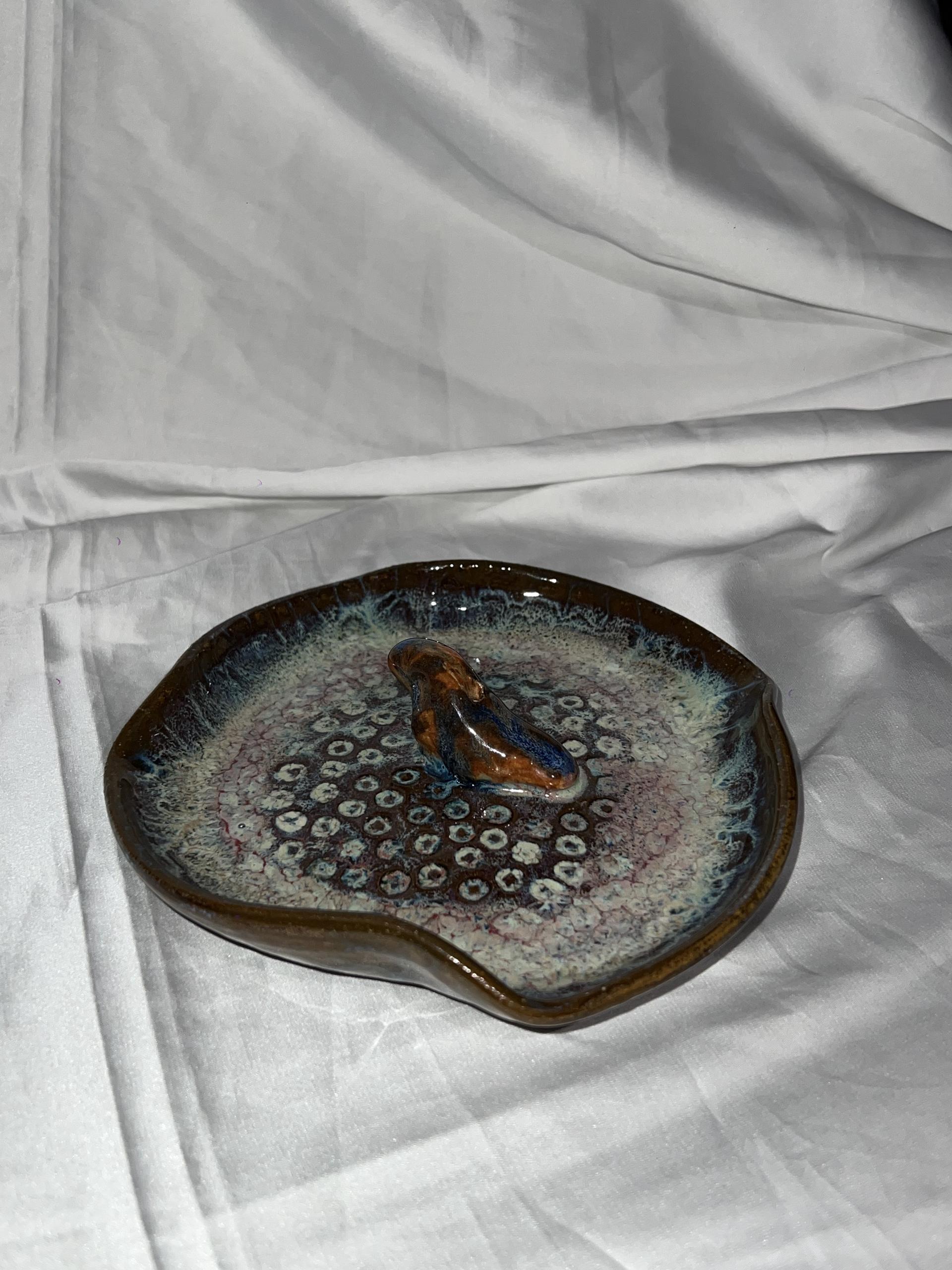 Lilypad incense holding plate — photo 1