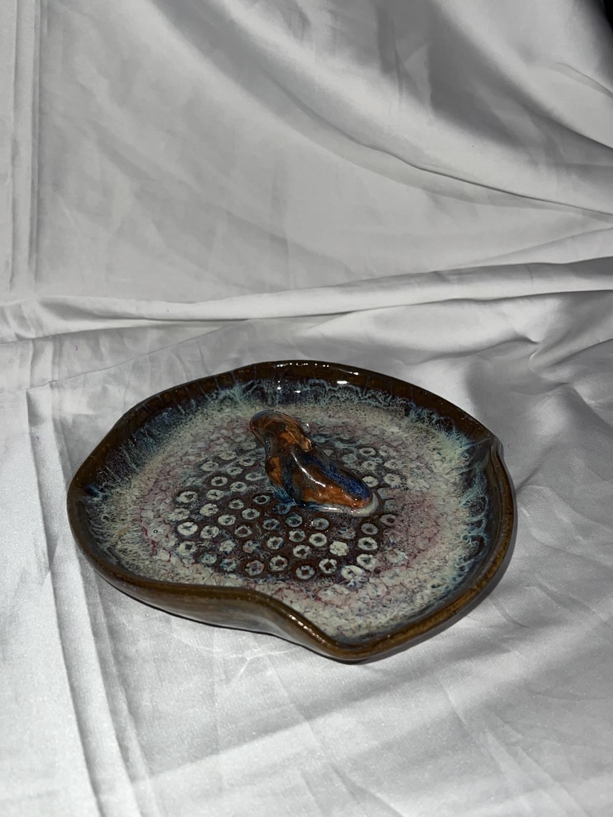 Lilypad incense holding plate